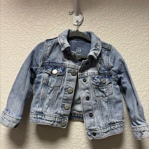 Baby Gap Toddler Blue Jean Jacket size 2